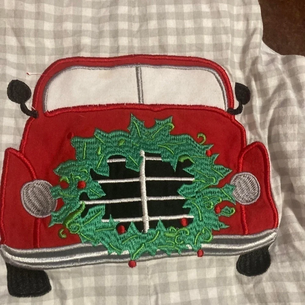 Boys Red Christmas Truck Jon Jon
